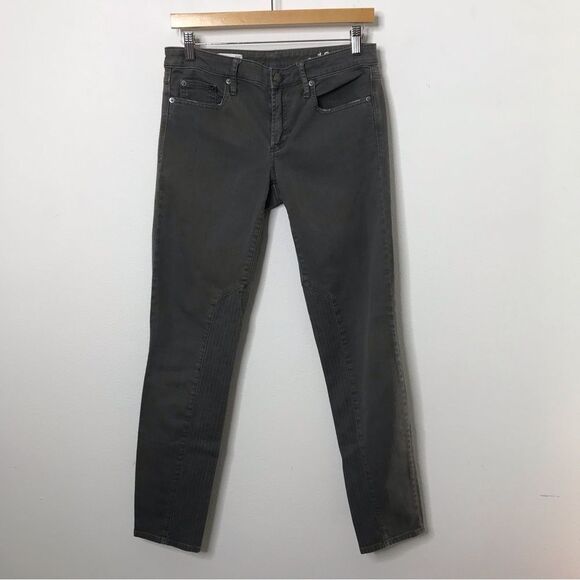 Gap Always Skinny Denim 27 Womens Gray Riding Jean - Picture 2 of 13